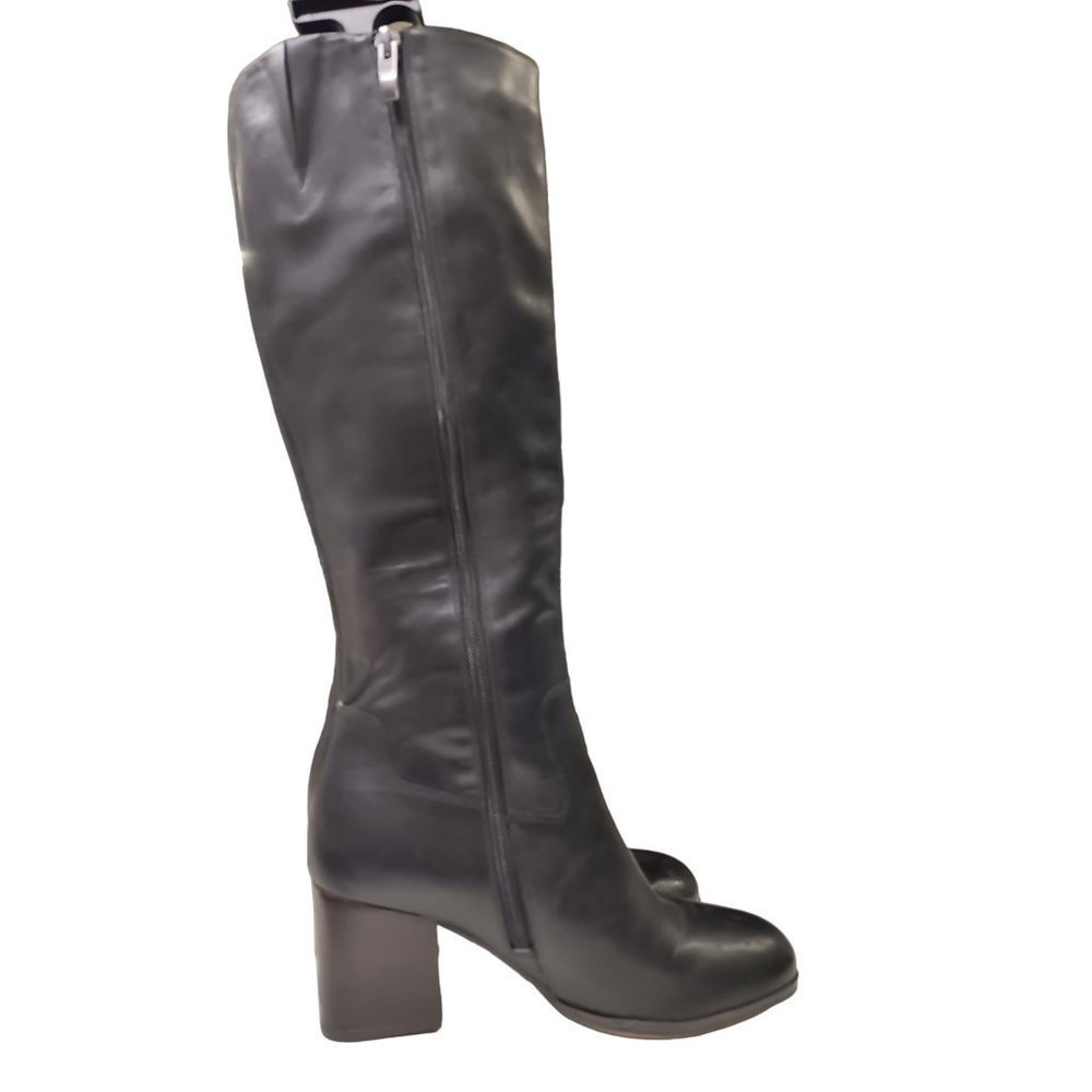Franco Sarto Anberlin Womens   Leather‎ Knee-High Riding Boots Size 6